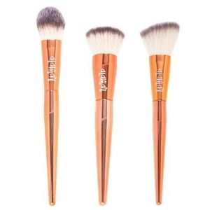 Alamar Cosmetics -Complexion Brush Trio- Rose Gold